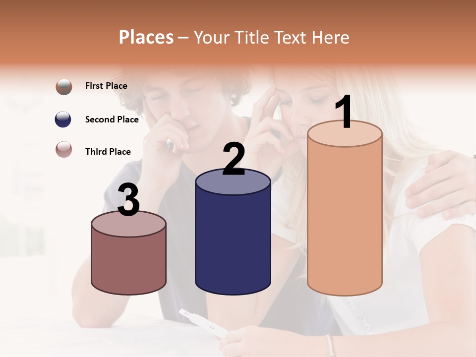 Years Attractive Front View PowerPoint Template
