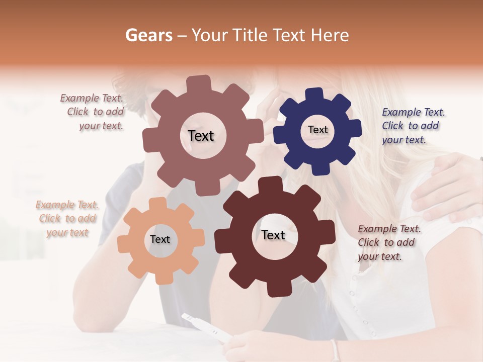 Years Attractive Front View PowerPoint Template