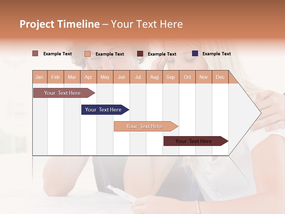 Years Attractive Front View PowerPoint Template
