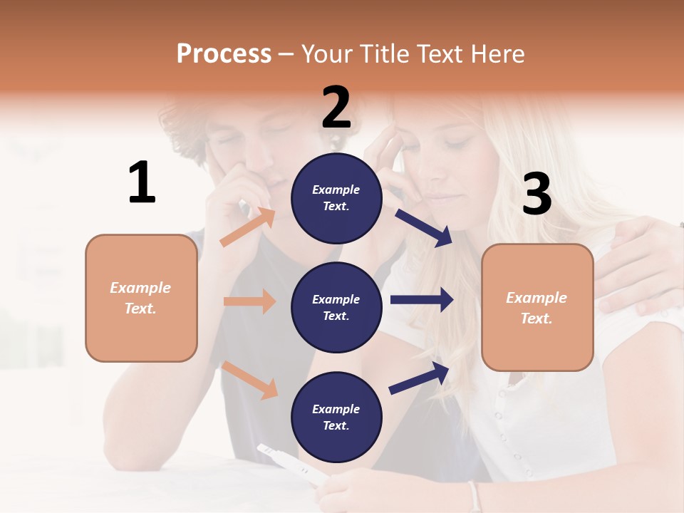 Years Attractive Front View PowerPoint Template