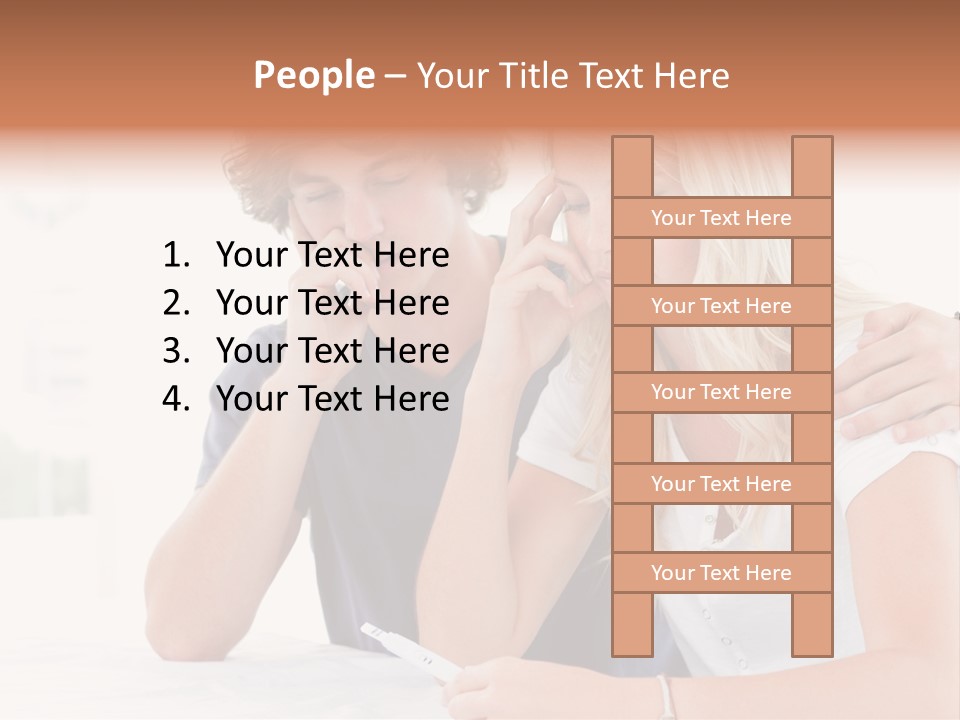 Years Attractive Front View PowerPoint Template