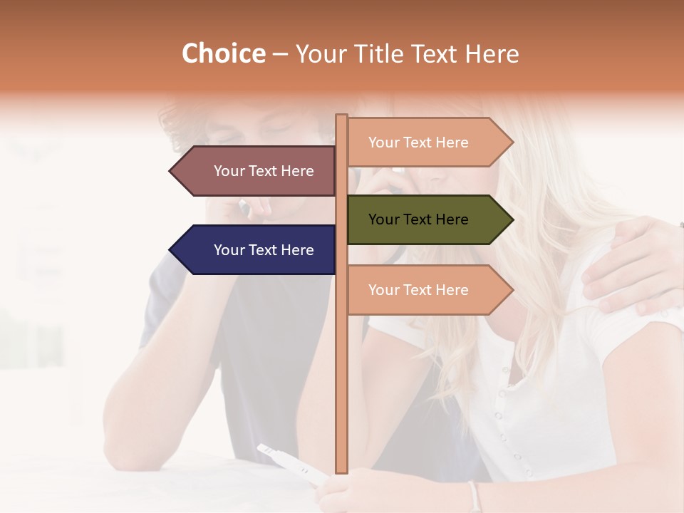 Years Attractive Front View PowerPoint Template