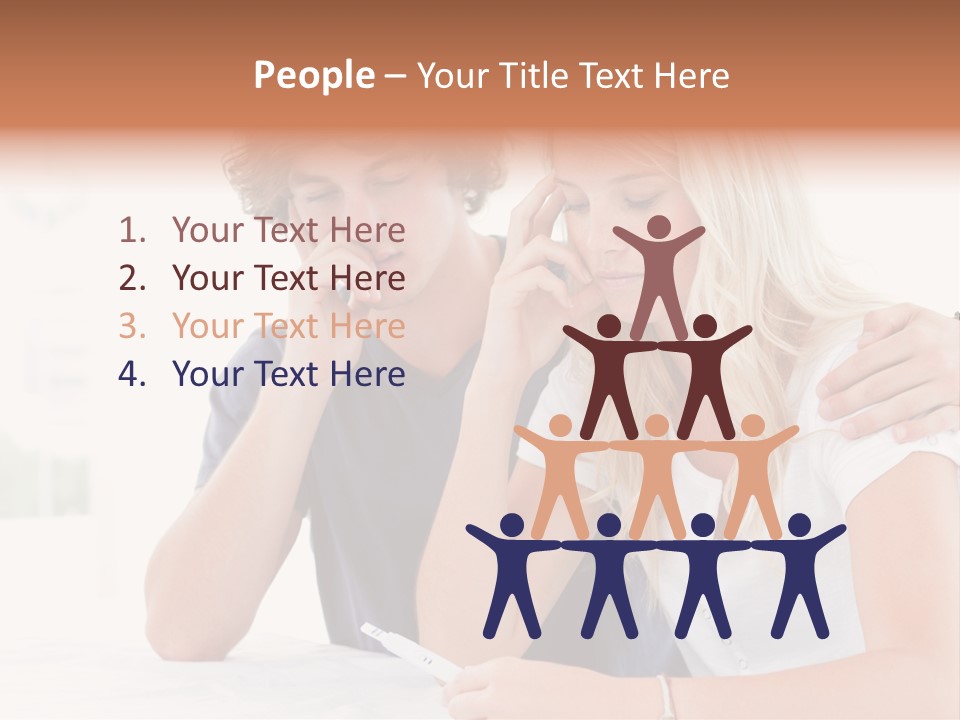 Years Attractive Front View PowerPoint Template