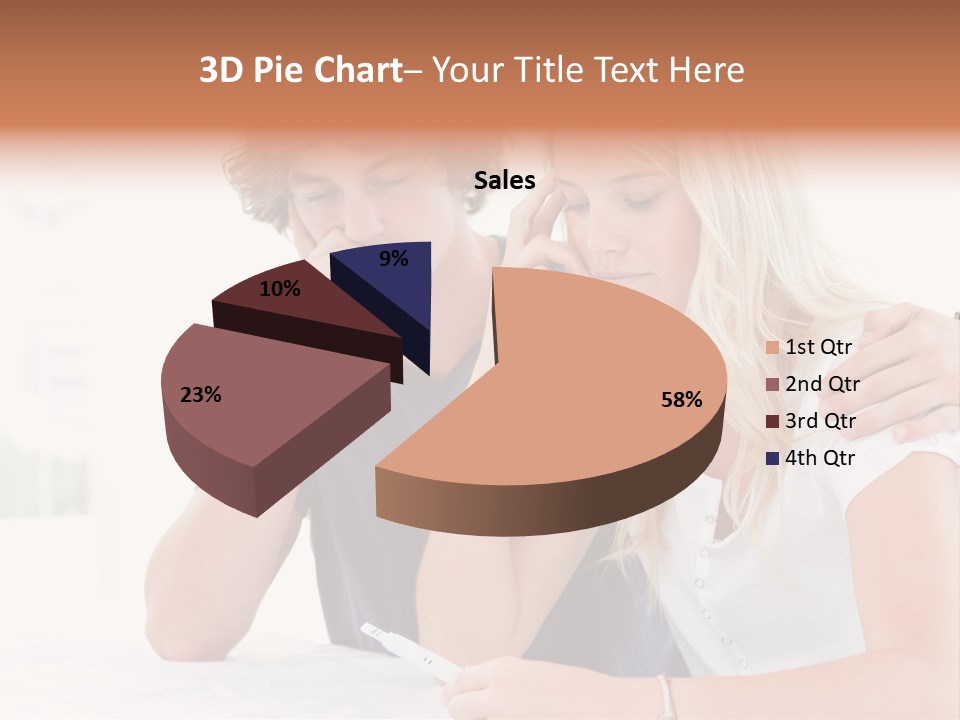 Years Attractive Front View PowerPoint Template