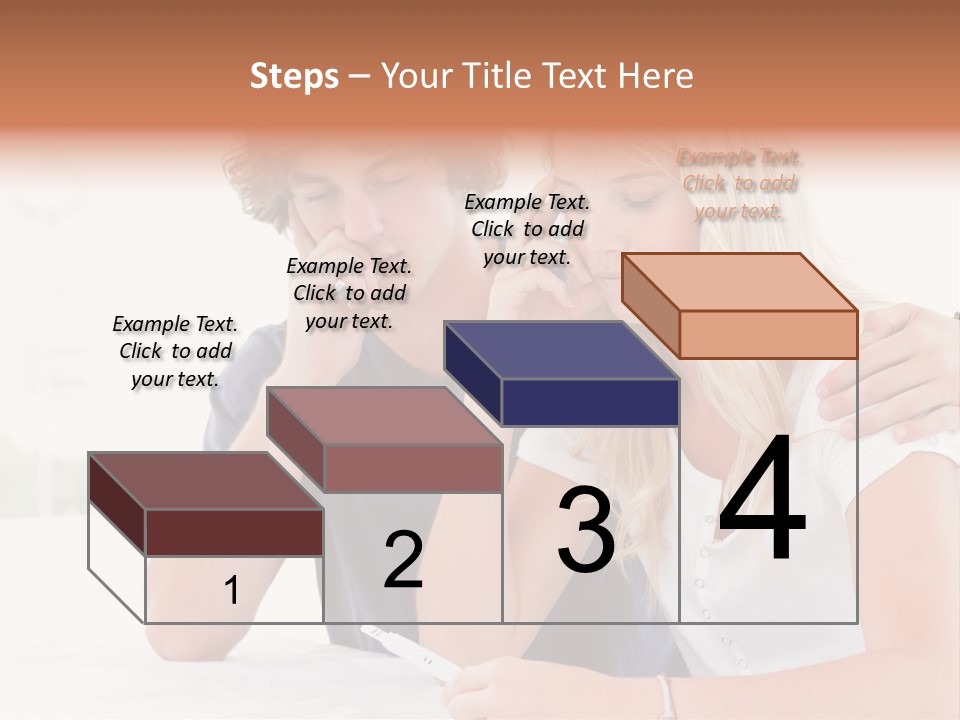 Years Attractive Front View PowerPoint Template