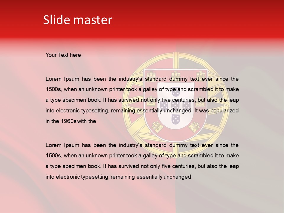 Pattern Old Antique PowerPoint Template