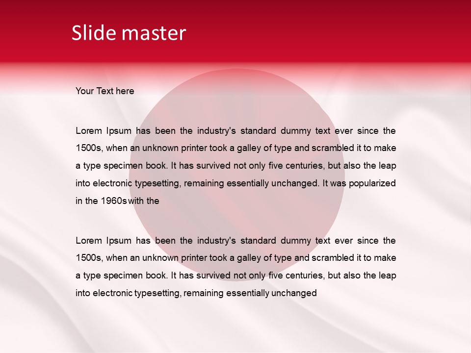 Wall Symbol Celebration PowerPoint Template