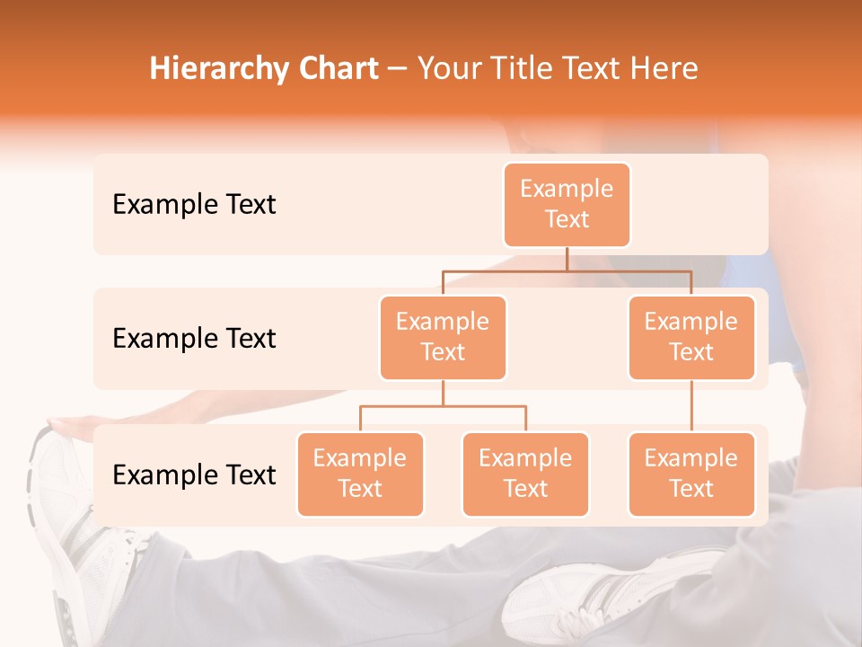 A Woman In A Blue Top Is Doing A Yoga Pose PowerPoint Template