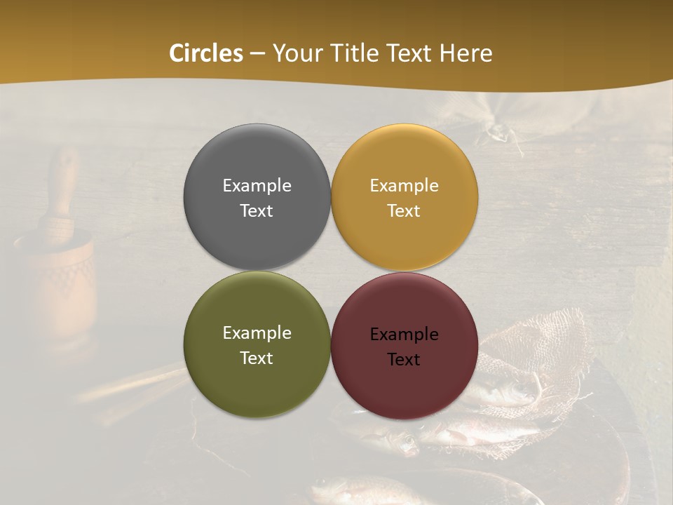 White Background Business One Person PowerPoint Template