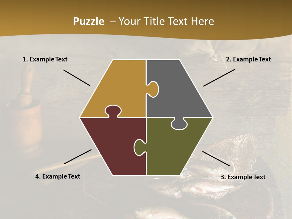 White Background Business One Person PowerPoint Template