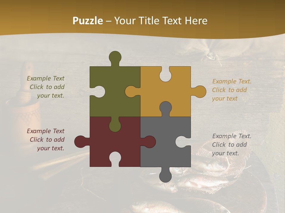 White Background Business One Person PowerPoint Template