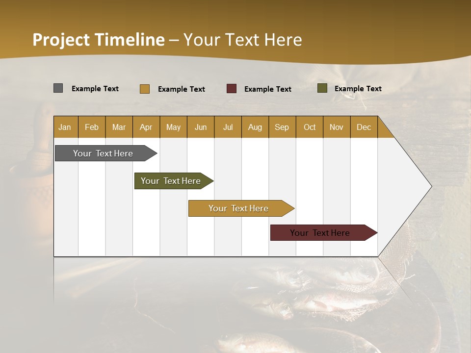 White Background Business One Person PowerPoint Template