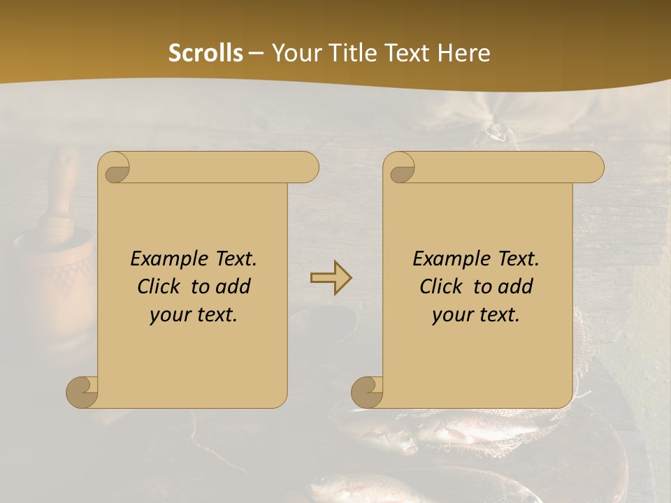 White Background Business One Person PowerPoint Template