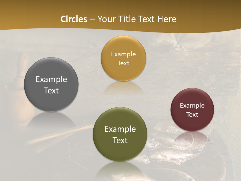 White Background Business One Person PowerPoint Template