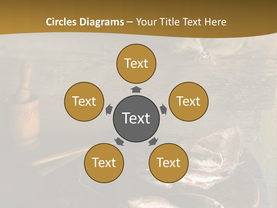 White Background Business One Person PowerPoint Template