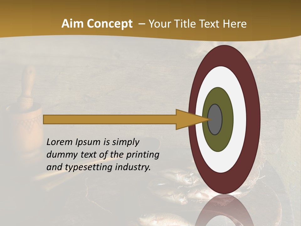 White Background Business One Person PowerPoint Template