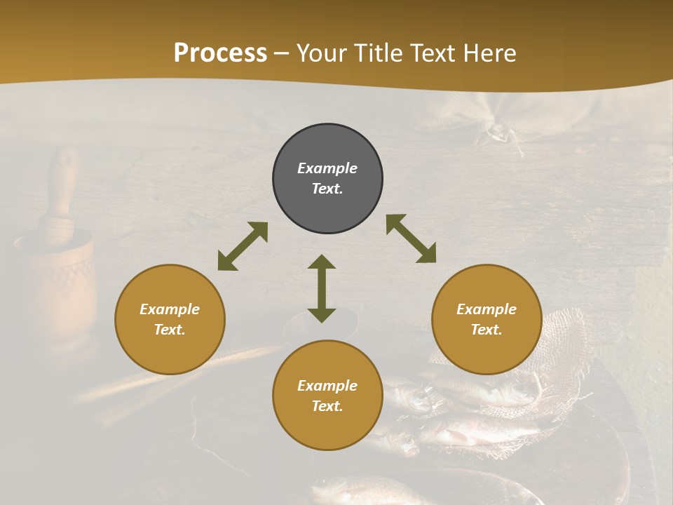 White Background Business One Person PowerPoint Template
