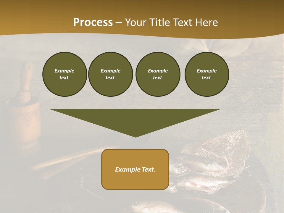 White Background Business One Person PowerPoint Template