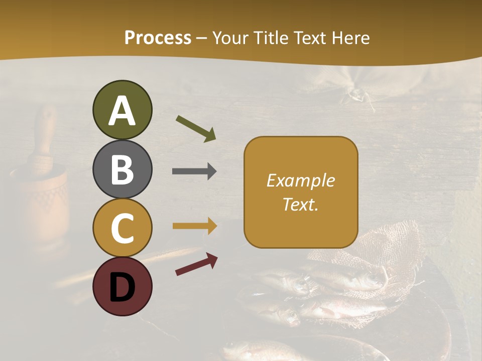 White Background Business One Person PowerPoint Template