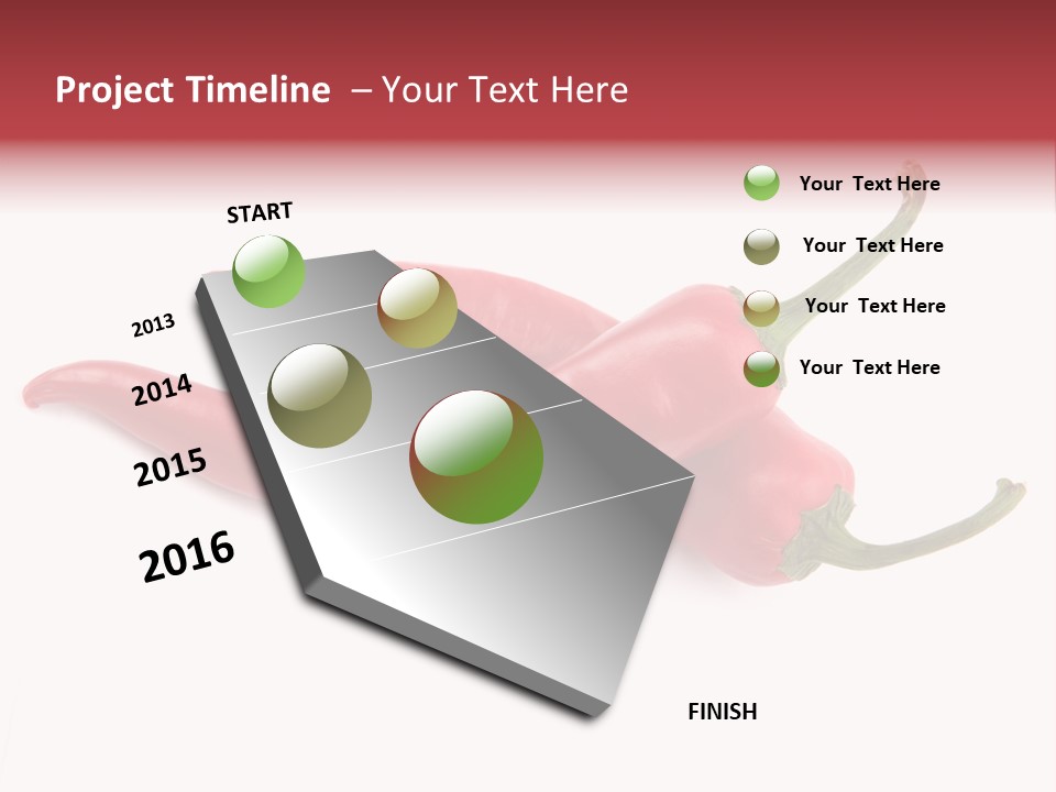 Mexican Macro Image PowerPoint Template