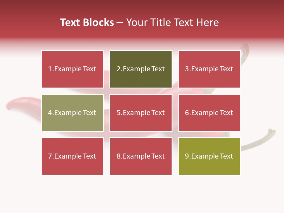 Mexican Macro Image PowerPoint Template