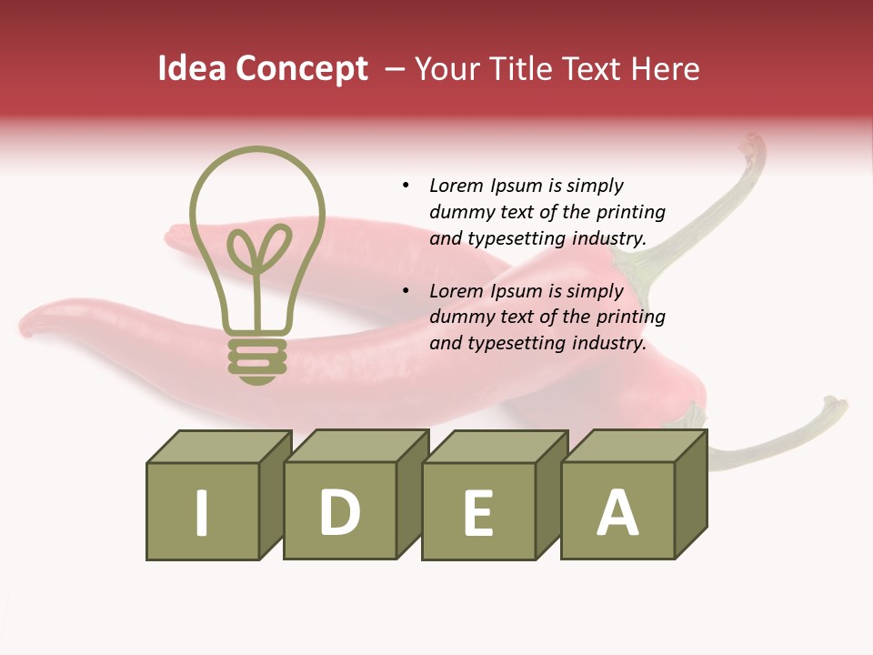 Mexican Macro Image PowerPoint Template