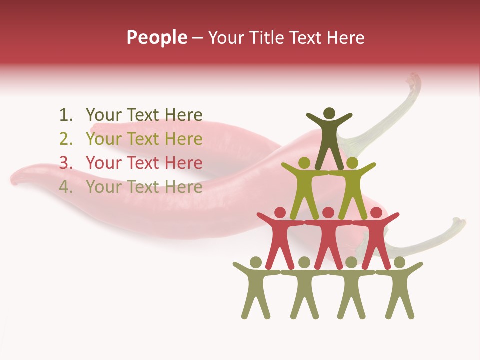 Mexican Macro Image PowerPoint Template