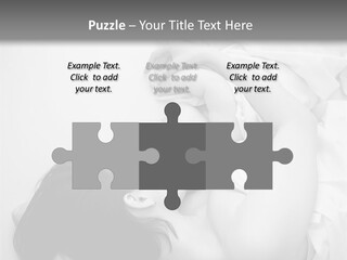 Soft Childhood Holding PowerPoint Template