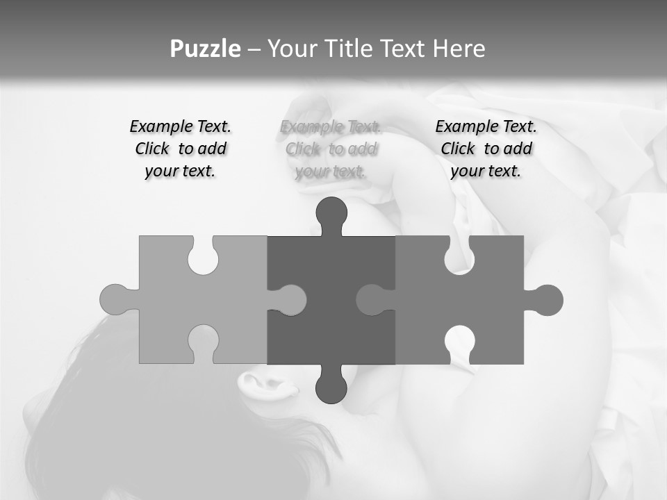 Soft Childhood Holding PowerPoint Template