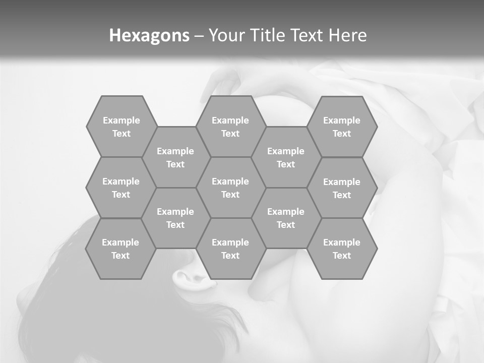 Soft Childhood Holding PowerPoint Template