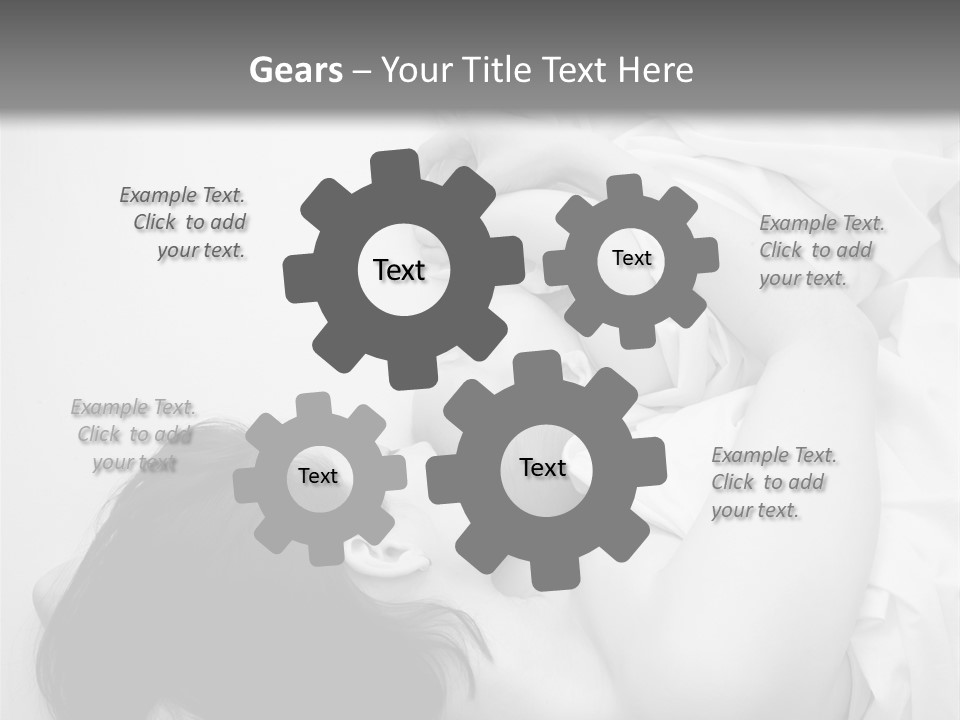 Soft Childhood Holding PowerPoint Template