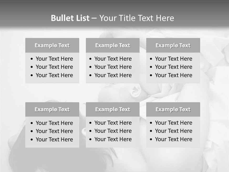 Soft Childhood Holding PowerPoint Template