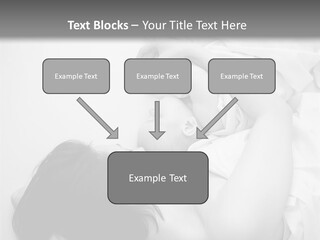 Soft Childhood Holding PowerPoint Template