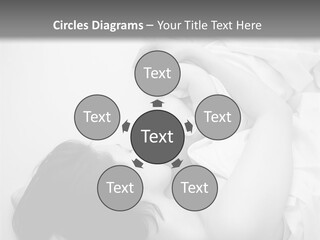 Soft Childhood Holding PowerPoint Template