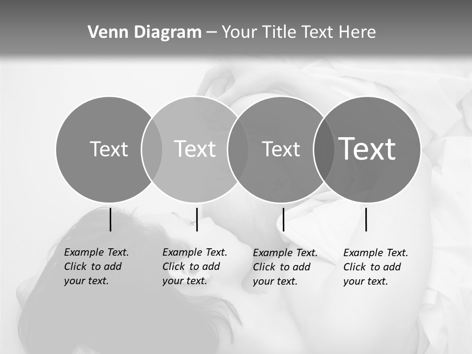 Soft Childhood Holding PowerPoint Template