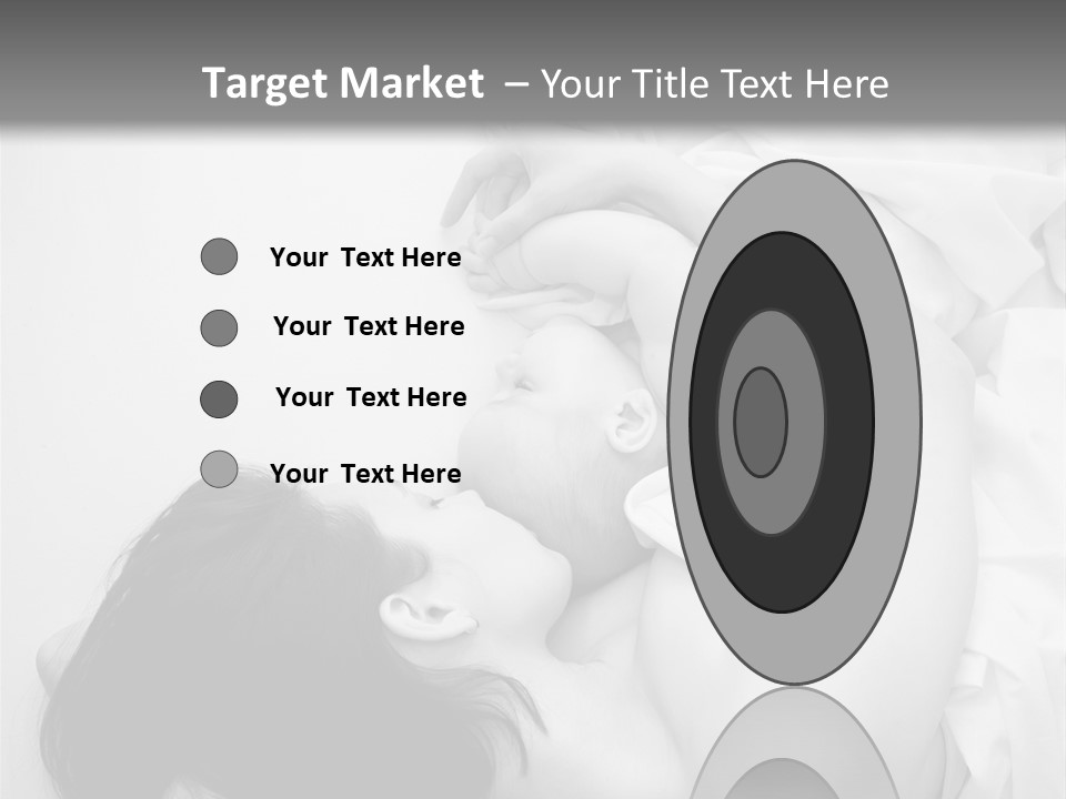 Soft Childhood Holding PowerPoint Template