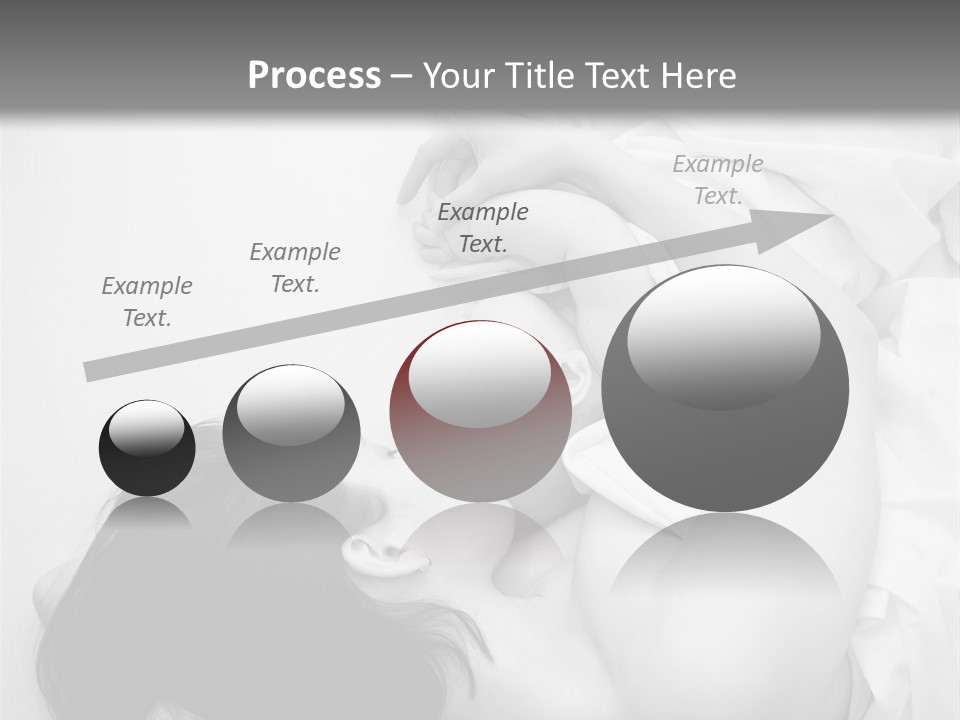 Soft Childhood Holding PowerPoint Template