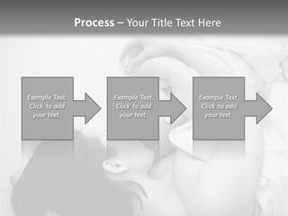 Soft Childhood Holding PowerPoint Template