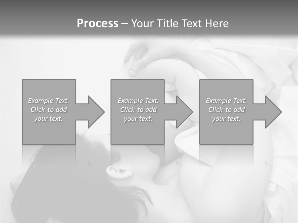 Soft Childhood Holding PowerPoint Template