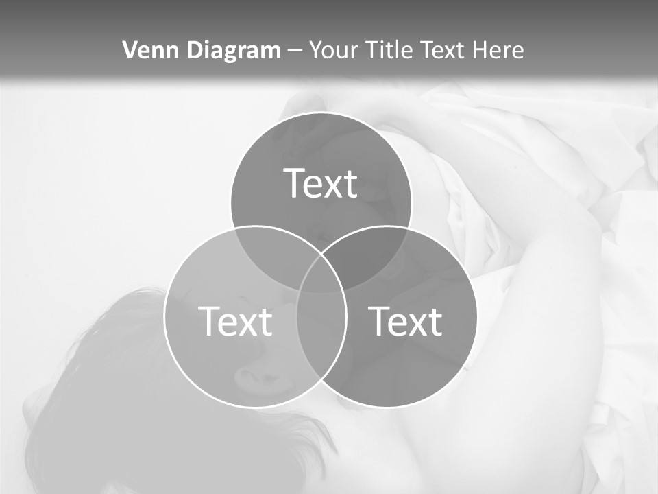Soft Childhood Holding PowerPoint Template