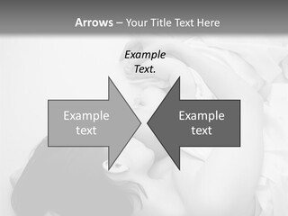 Soft Childhood Holding PowerPoint Template