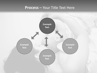 Soft Childhood Holding PowerPoint Template