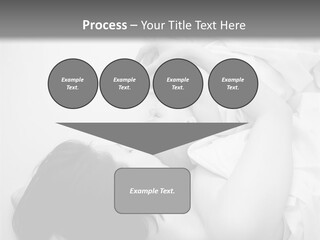 Soft Childhood Holding PowerPoint Template