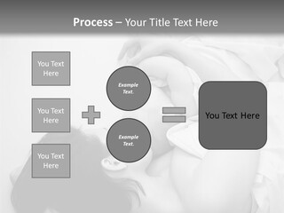 Soft Childhood Holding PowerPoint Template