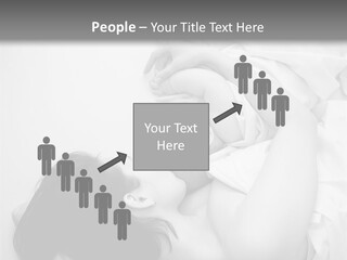 Soft Childhood Holding PowerPoint Template