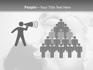Soft Childhood Holding PowerPoint Template