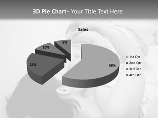 Soft Childhood Holding PowerPoint Template