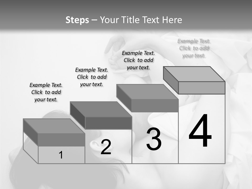 Soft Childhood Holding PowerPoint Template