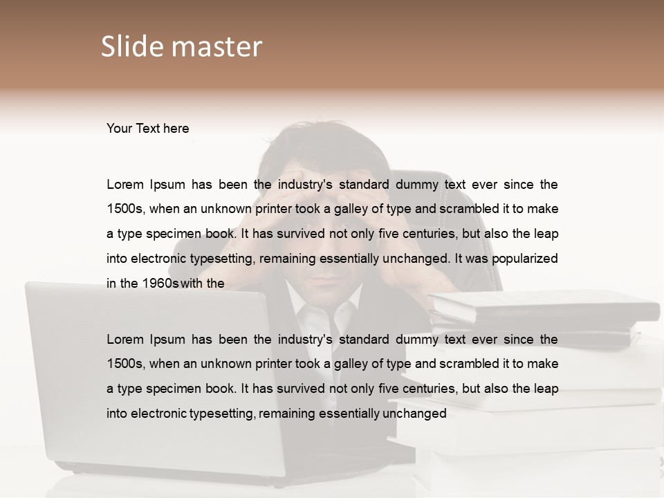 Successful Mobile Work PowerPoint Template