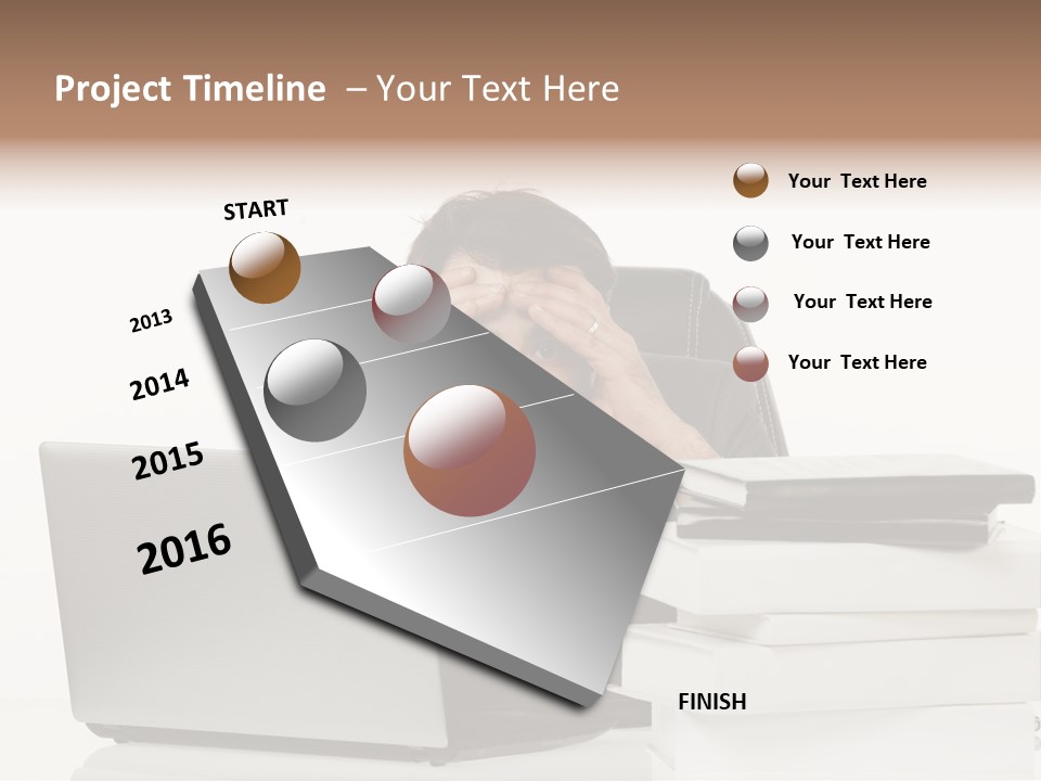 Successful Mobile Work PowerPoint Template